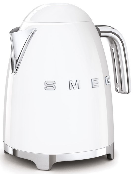 Rýchlovarná kanvica Smeg 50's Retro Style KLF03WHEU biela Rýchlovarná kanvica Smeg 50's Retro Style KLF03WHEU biela