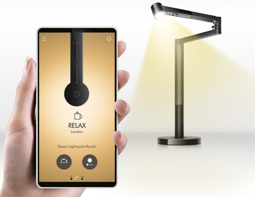 Stolná lampa Dyson Solarcycle Morph™ CD06 čierna