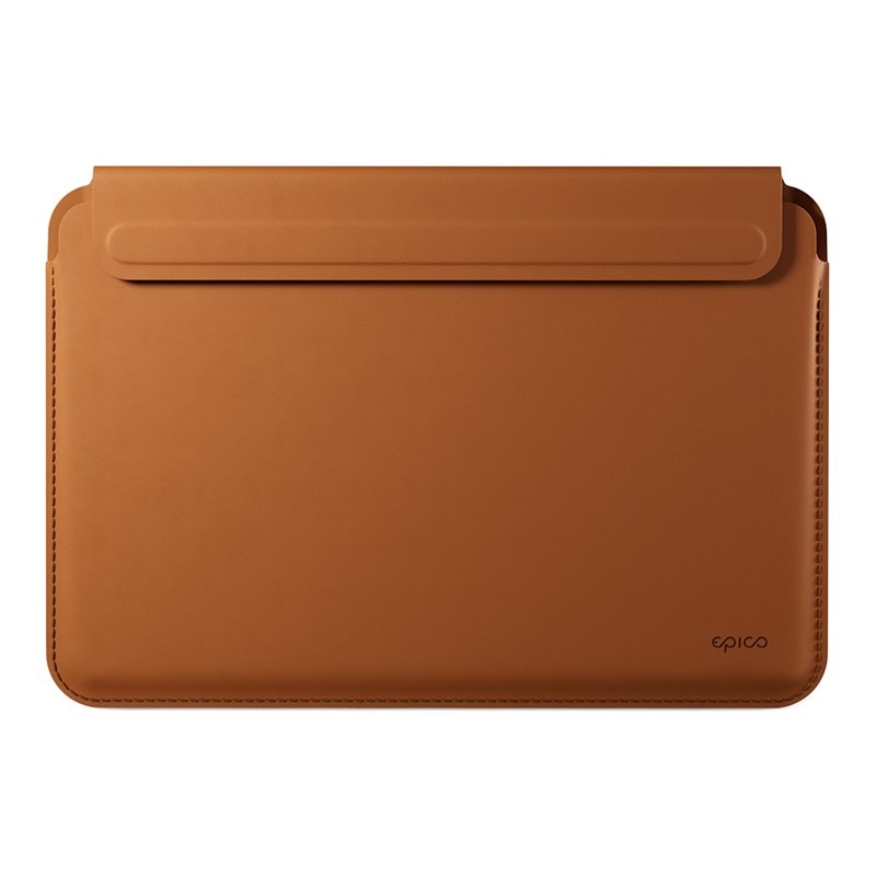 Puzdro na notebook Epico Uni Leather Sleeve 14" hnedé