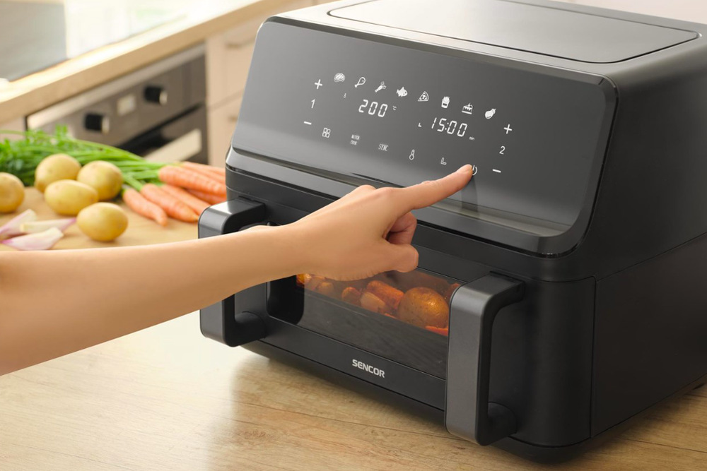 Fritéza teplovzdušná Sencor SFR 9650BK čierna Fritéza teplovzdušná Sencor SFR 9650BK