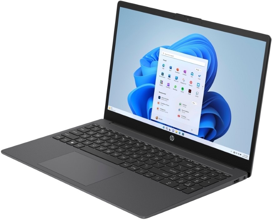 HP 15-fd0690nc + Microsoft 365 pre jednotlivcov, sivá