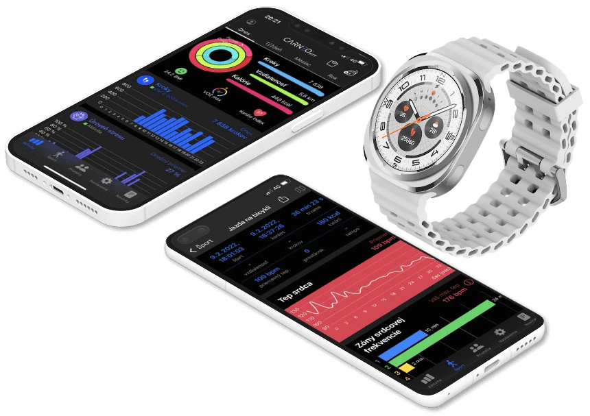 Inteligentné hodinky Carneo GTR Falcon HR+ strieborné V aplikácii Carneo Fit nájdete pohromade všetky namerané údaje, ktoré vám prinesie prehľadne v grafoch a štatistikách.