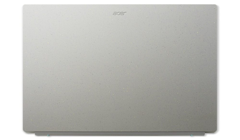 Zatvorený notebook Acer Aspire Vero sivý