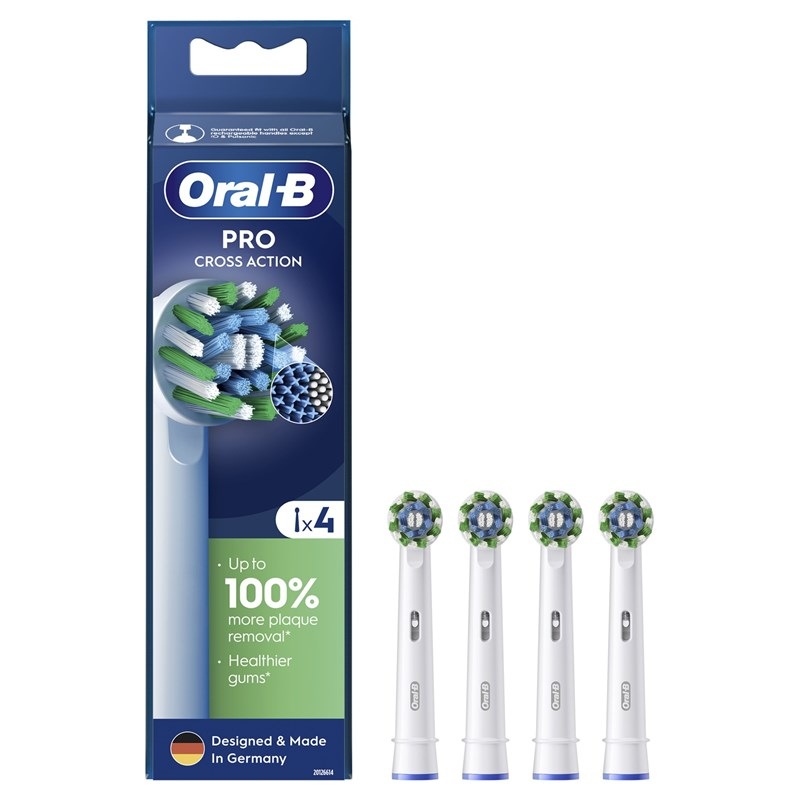 Náhradná kefka Oral-B Pro Cross Action 4 ks