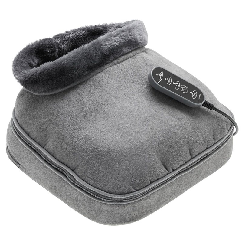 Masážny prístroj Lanaform Shiatsu Comfort 2 v 1 sivý