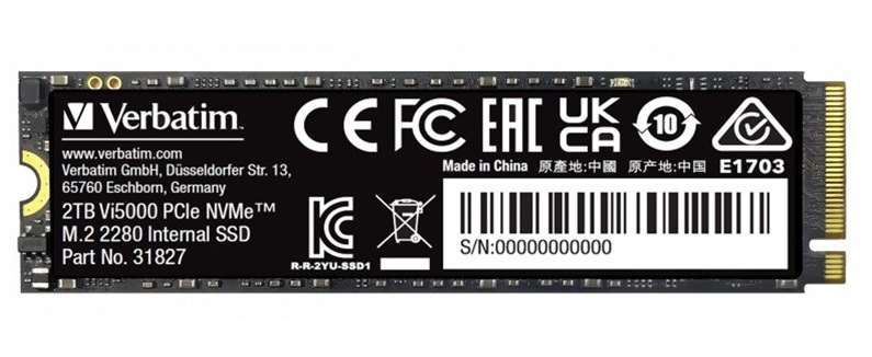 SSD Verbatim Vi5000 2TB NVMe