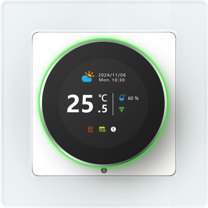 Termostat IMMAX NEO LITE Smart 3A čierny/biely