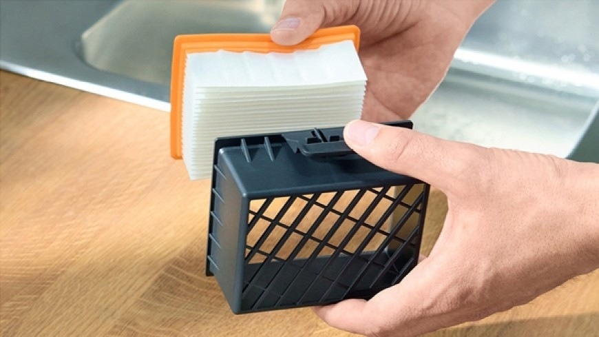 HEPA filter pre vysávače Bosch BBZ160HF Jednoduchá inštalácia HEPA filtra Bosch BBZ160HF