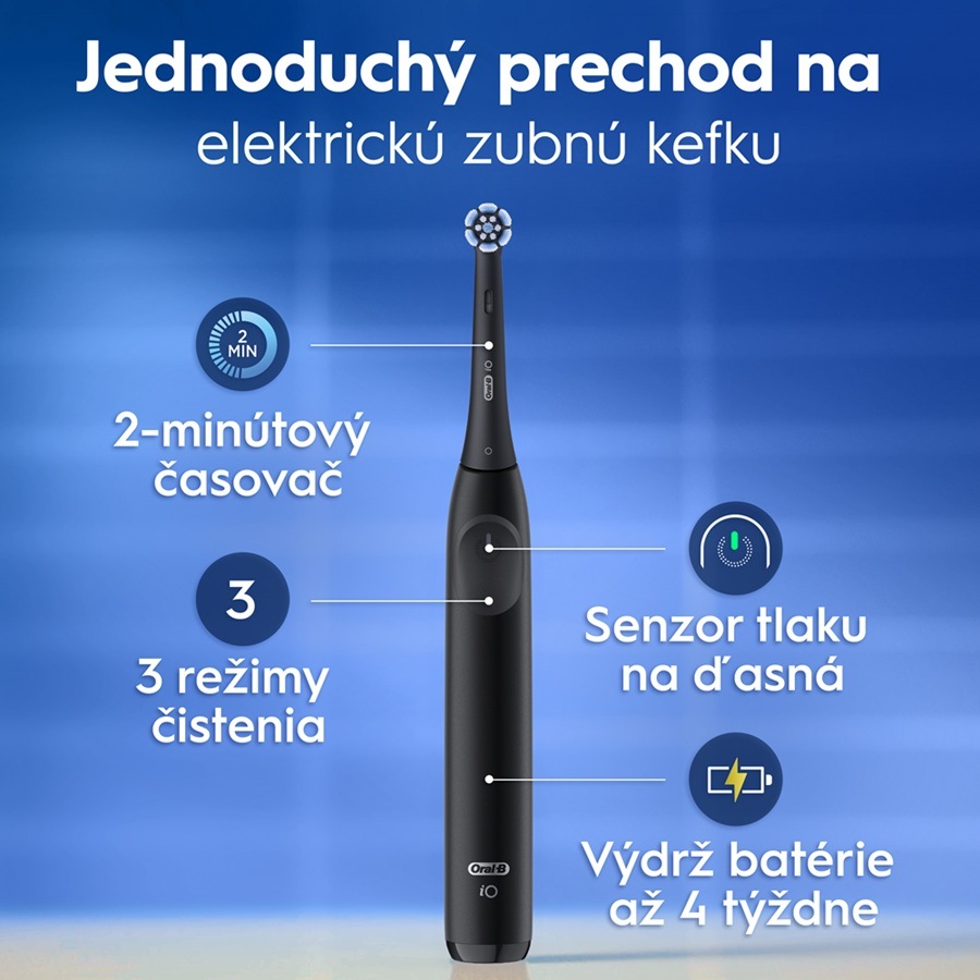 Zubná kefka Oral-B iO Series 2 Night Black čierna Zubná kefka Oral-B Night Black iO Series 2″ width=