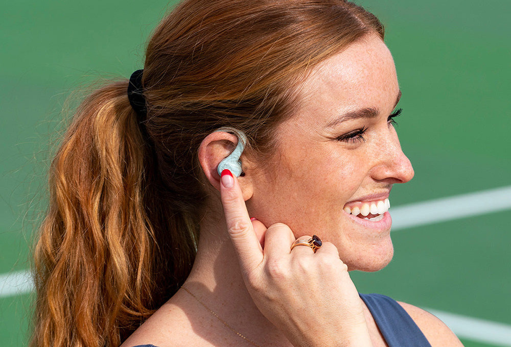 Slúchadlá JLab Go Sport+ True Wireless Headphones tyrkysová Slúchadlá JLab Go Sport+ True Wireless Headphones tyrkysová