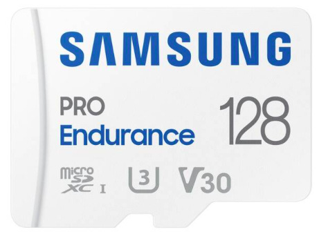 Pamäťová karta Samsung Micro SDXC Pro Endurance 128GB UHS-I U3 (100R/40W) + SD adaptér Pamäťová karta Samsung Micro SDXC Pro Endurance 128GB UHS-I U3 (100R/40W) + SD adaptér