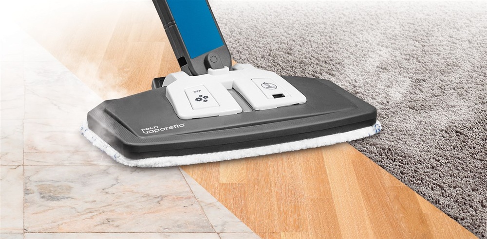 Parný mop Polti Vaporetto SV620 STYLE biely/modrý Parný mop Polti Vaporetto SV620 STYLE biely/modrý