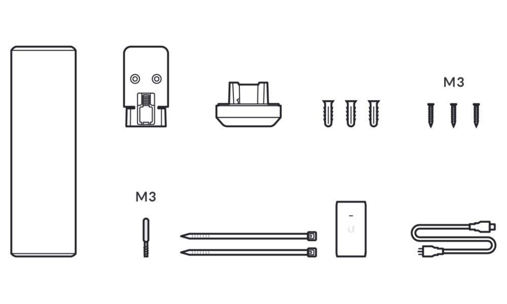 Prístupový bod (AP) Ubiquiti Dualband UniFi U6 Mesh, Wi-Fi 6 biely