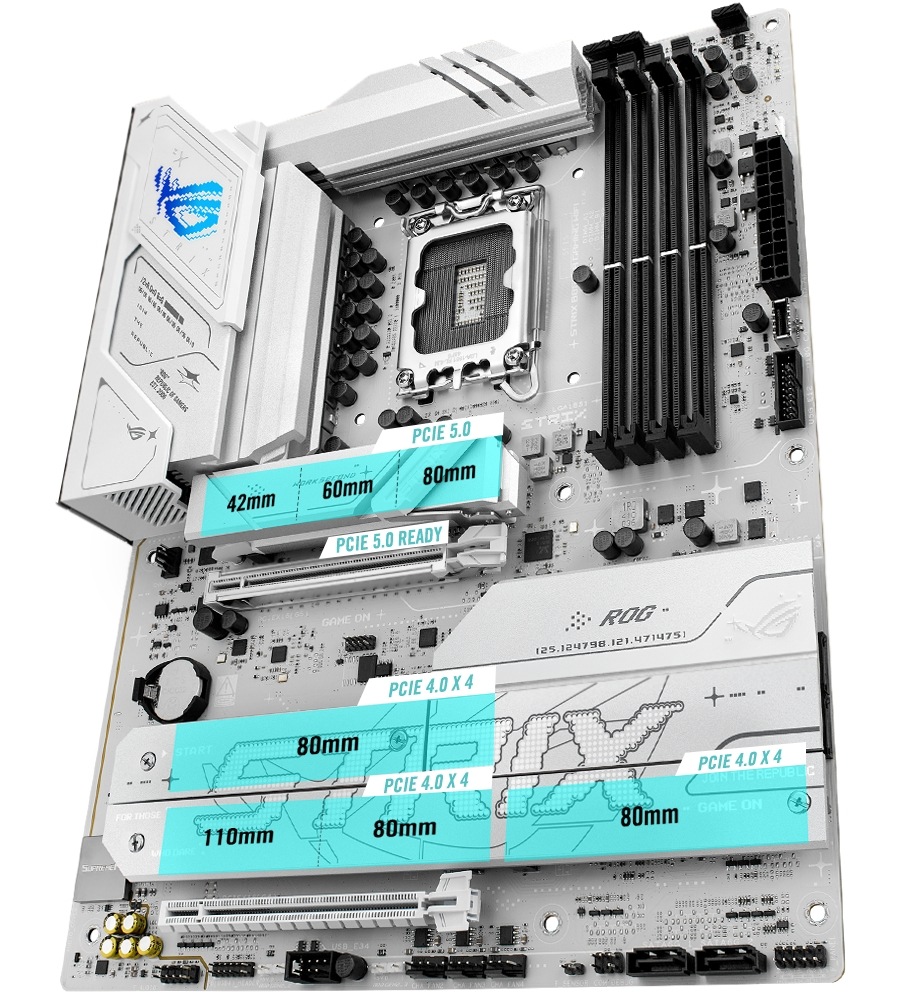 Základná doska Asus ROG Strix B860-A GAMING WIFI Základná doska Asus ROG Strix B860-A GAMING WIFI
