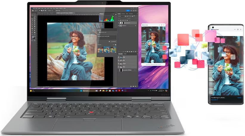 Notebook Lenovo ThinkPad X1 2-in-1 Gen 10 Aura Edition sivý Lenovo ThinkPad X1 2-in-1 Gen 10 Aura Edition, sivá