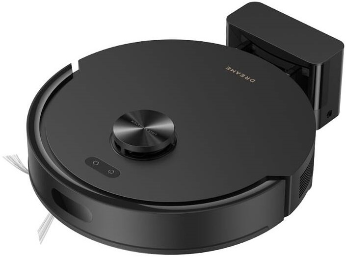 Robotický vysávač Dreame F20 v čiernom prevedení.