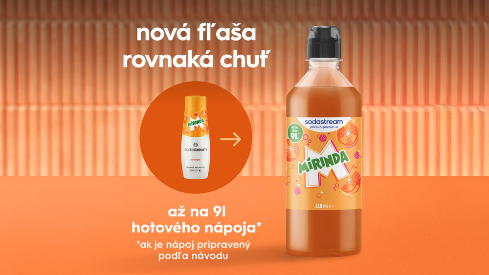 Nový a lepší vzhled Sodastream