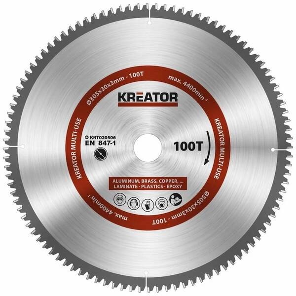 Pílový kotúč Kreator KRT020506 305mm 100T