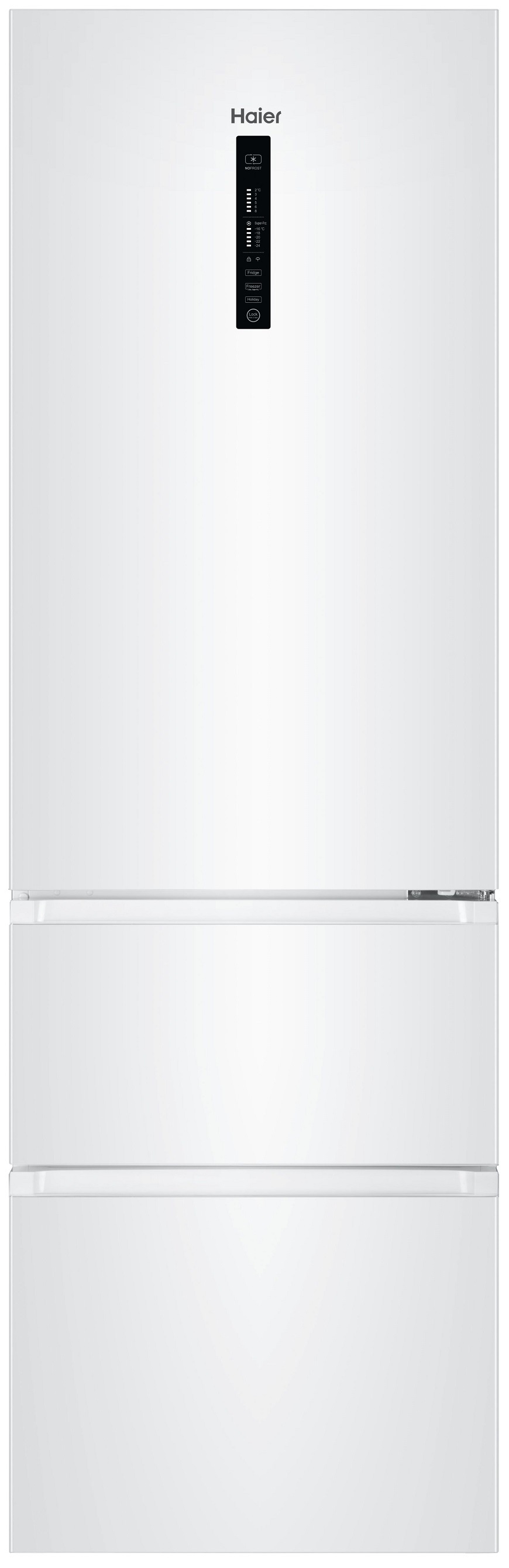 Chladnička s mrazničkou Haier HTR3619ENPW biela