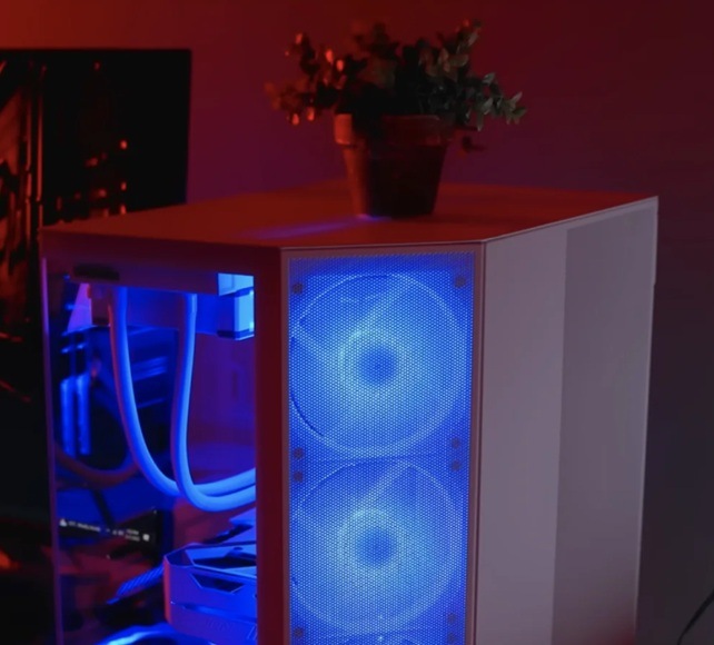 Case NZXT H6 Flow RGB čierna