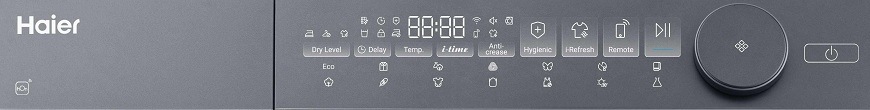 ovládací panel sušičky Haier HD90-AQ387U1-S