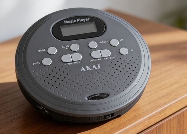 Discman AKAI ACDP-200 Plus čierny Discman Akai