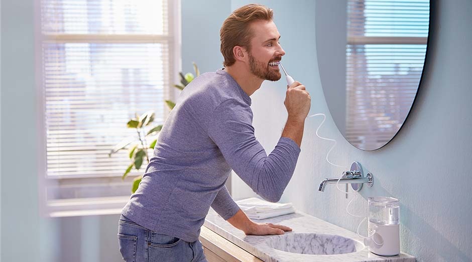 Ústna sprcha Philips Sonicare Power Flosser HX3911/40 biela