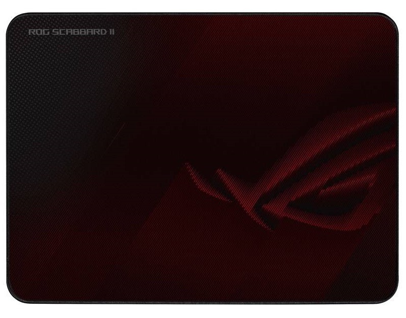 Podložka pod myš Asus ROG SCABBARD II 36 x 26 cm čierna/červená