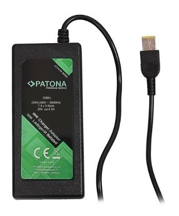 Sieťový adaptér PATONA pre notebooky Lenovo, 20V, 3,25A, 65W, Slim tip konektor Sieťový adaptér PATONA pre notebooky Lenovo, 20V, 3,25A, 65W, Slim tip konektor