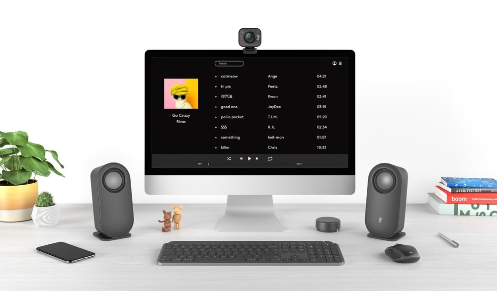 Reproduktory Logitech Z407 2.1 sivé Reproduktory Logitech Z407 2.1″ width=