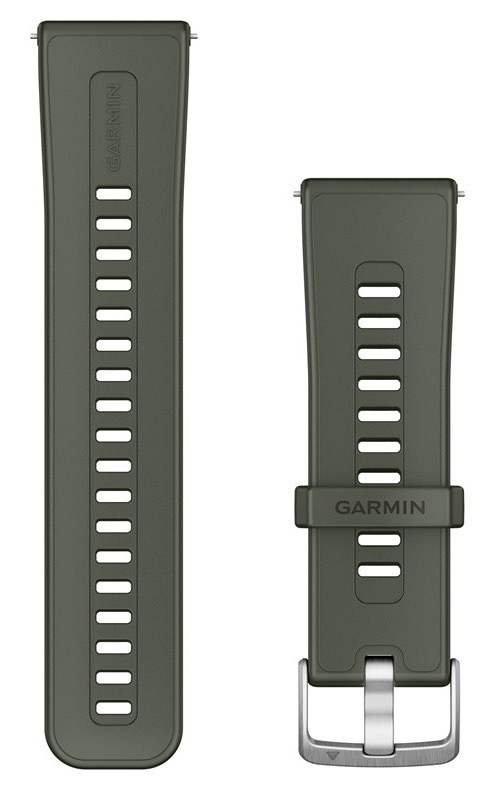 Remienok Garmin Quick release (24 mm) pre Garmin Venu X1, silikón, zelená farba