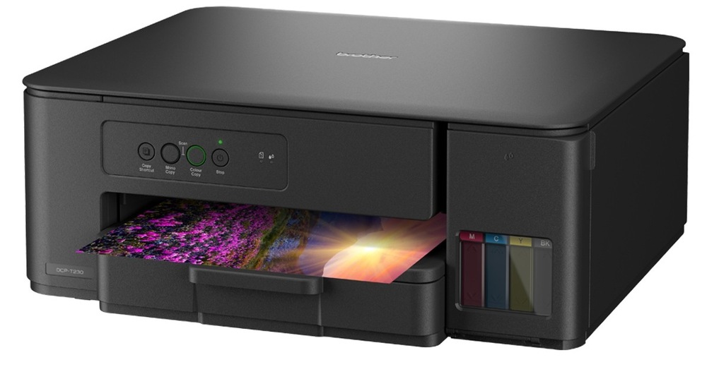 Tlačiareň multifunkčná Brother DCP-T230YJ1 čierna Tlačiareň multifunkčná Brother DCP-T230YJ1 A4 - tlač s rozlíšením až 1200 × 6000 dpi