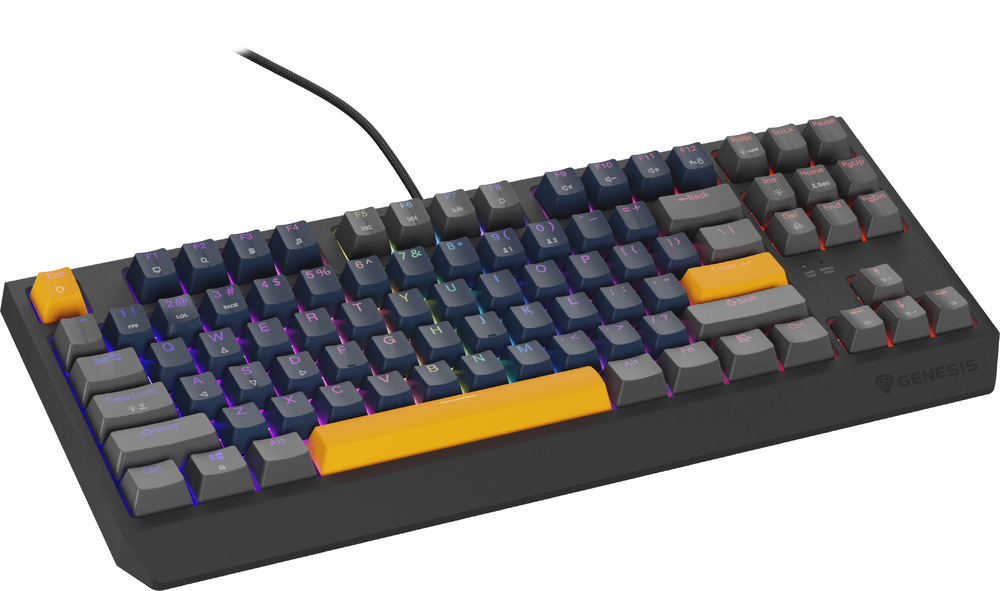 Genesis THOR 230 TKL RGB Outemu Panda US (NKG-2163) Naval Blue Positive