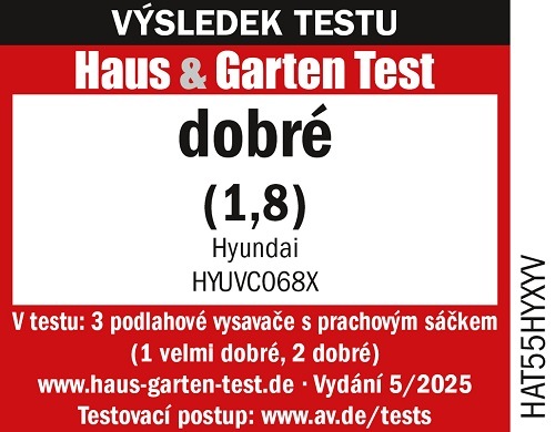 Podlahový vysávač Hyundai VC068R červený Podlahový vysávač Hyundai VC068R červený