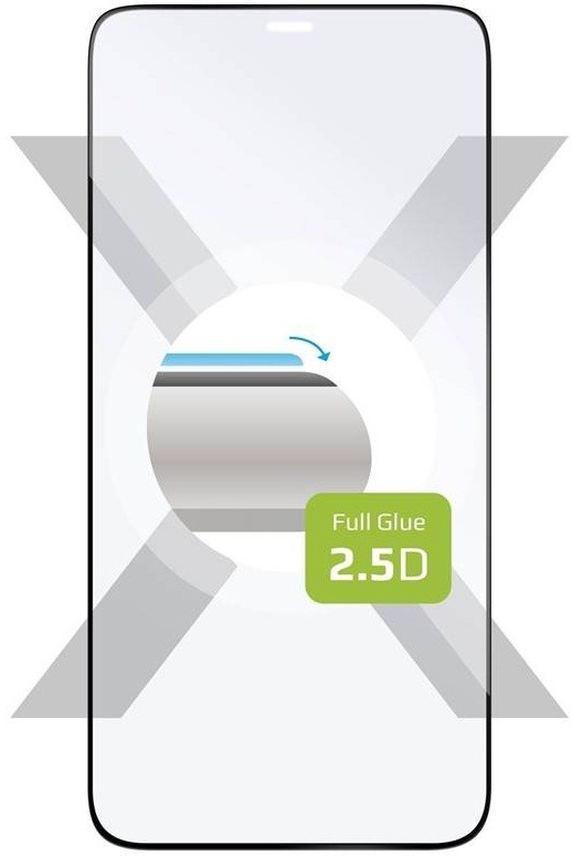 Tvrdené sklo FIXED Full-Cover na Apple iPhone 12/12 Pro čierne