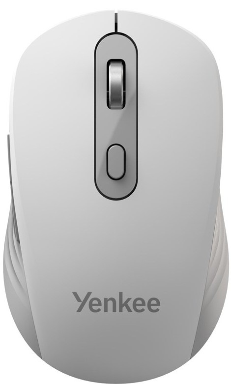 Myš YENKEE SWAY bezdrôtová / 6 / 1600DPI - biela