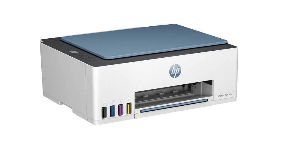 Tlačiareň multifunkčná HP Smart Tank 585 biela/modrá Tlačiareň multifunkčná HP Smart Tank 585 biela/modrá