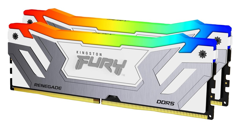 Pamäťový modul Kingston FURY Renegade White RGB XMP 48GB (2x24GB) 8400MHz DDR5 CL40 CUDIMM