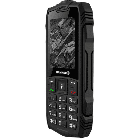 Mobilný telefón myPhone Hammer Rock čierny