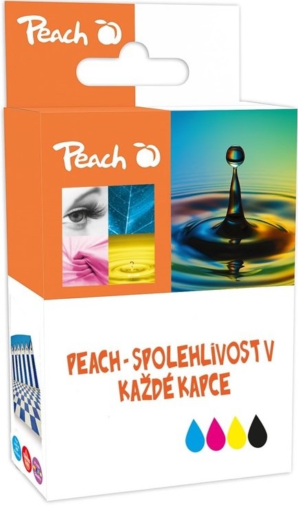 Čierna atramentová náplň Peach Canon CLI-531BK s výťažnosťou 400 strán