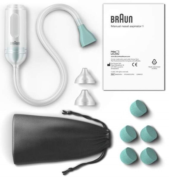Nosová odsávačka Braun BNA050EU Nosová odsávačka Braun BNA050EU