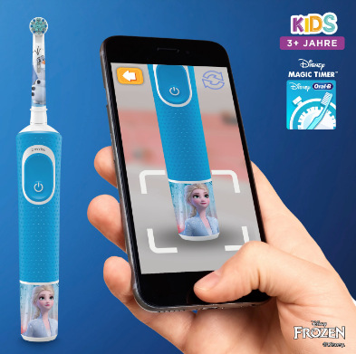 Zubná kefka Oral-B Pro Kids Ľadové kráľovstvo 3+ Disney Magic Timer