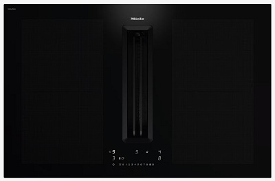 Indukčné varné dosky s odsávaním Miele KMDA 7676 FL-U BlackPerfection čierna MIEKMDA7676FLU