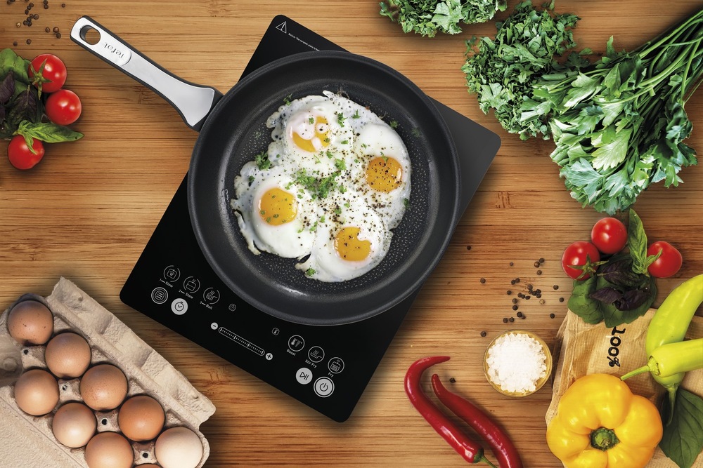 Varič indukčný Tefal IH2108E1 Everyday Slim čierny Varič indukčný Tefal IH2108E1 Everyday Slim