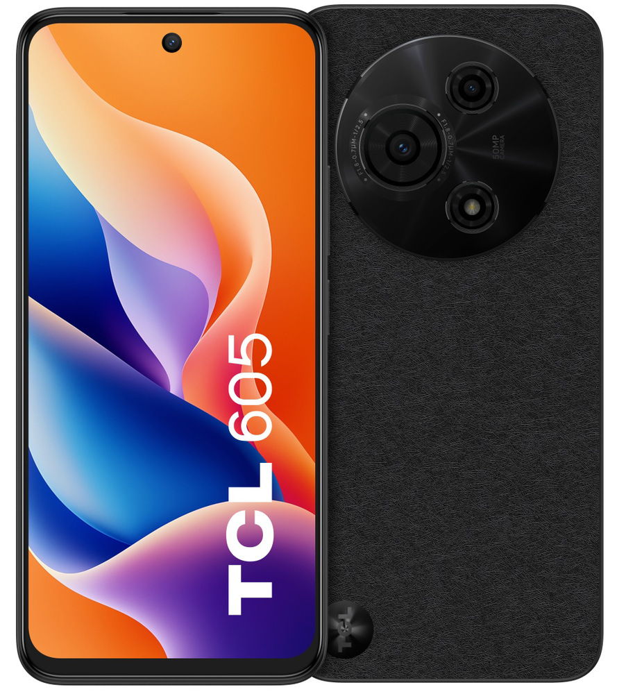 Mobilný telefón TCL 605 4 GB / 128 GB čierny