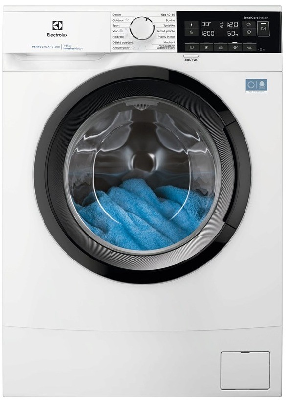 Úzka práčka Electrolux EWS6326BC séria 600 SensiCare, biela