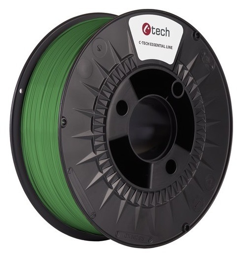 Tlačová struna C-Tech s priemerom 1,75 mm, zelená farba