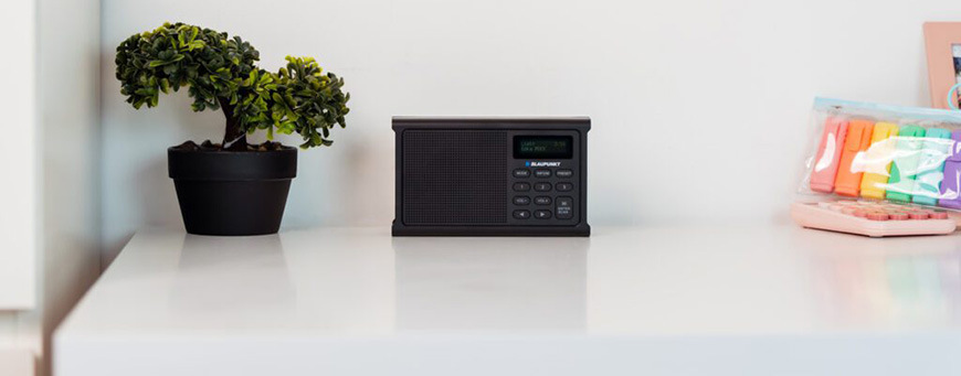 Rádioprijímač s DAB+ Blaupunkt DR3 čierny Rádioprijímač DAB+ Blaupunkt DR3BK