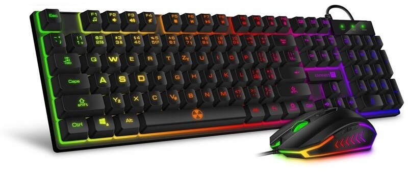 Klávesnica s myšou Connect IT BATTLE CKM-3200-CS, CZ + SK layout čierna Connect IT BATTLE CKM-3200-CS