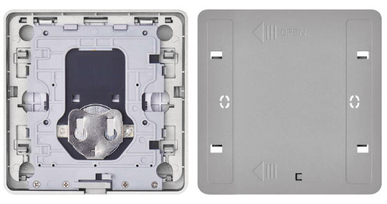 Vypínač EMOS GoSmart IP-2002ZB, ZigBee 3.0, 2-tlačidlový sivý Vypínač EMOS GoSmart IP-2002ZB, ZigBee 3.0, 2-tlačítkový - sivý